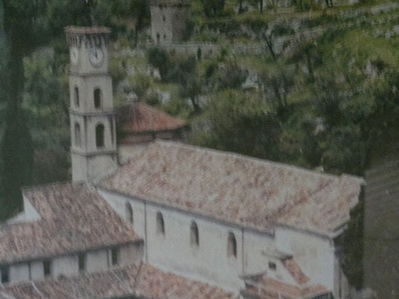 Adeguamento sismico capriate in legno della chiesa del convento di Sant'Antonio, 1984 Polla.