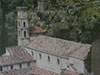 Adeguamento sismico capriate in legno della chiesa del convento di Sant'Antonio, 1984 Polla